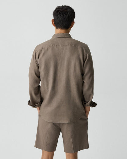 Irving Shirt in Relaxed Linen