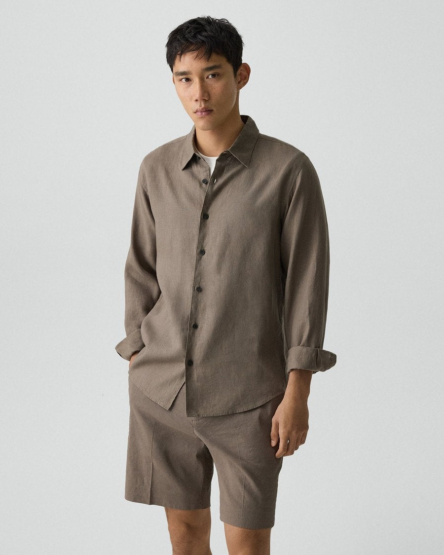 Irving Shirt in Relaxed Linen