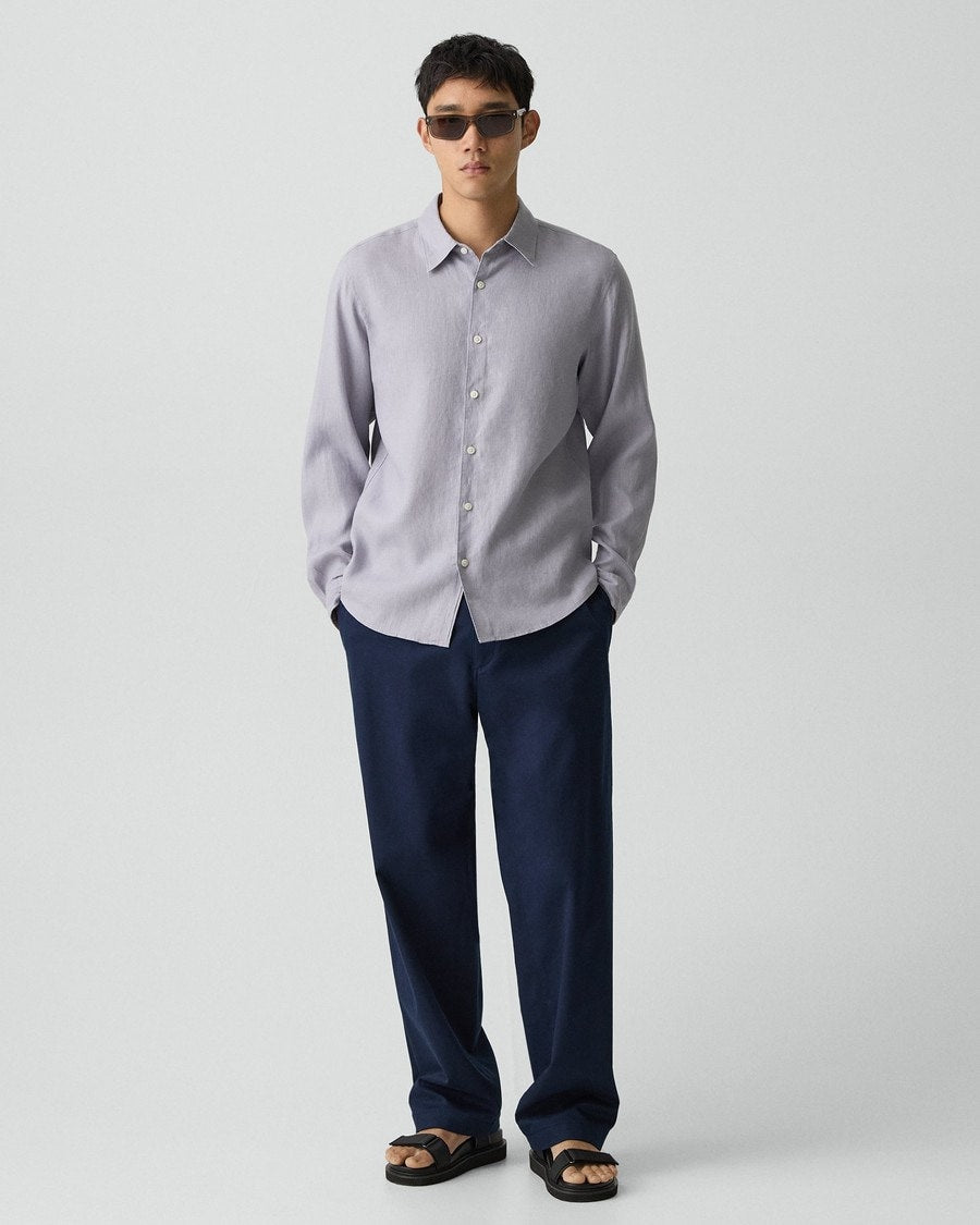 Irving Shirt in Relaxed Linen