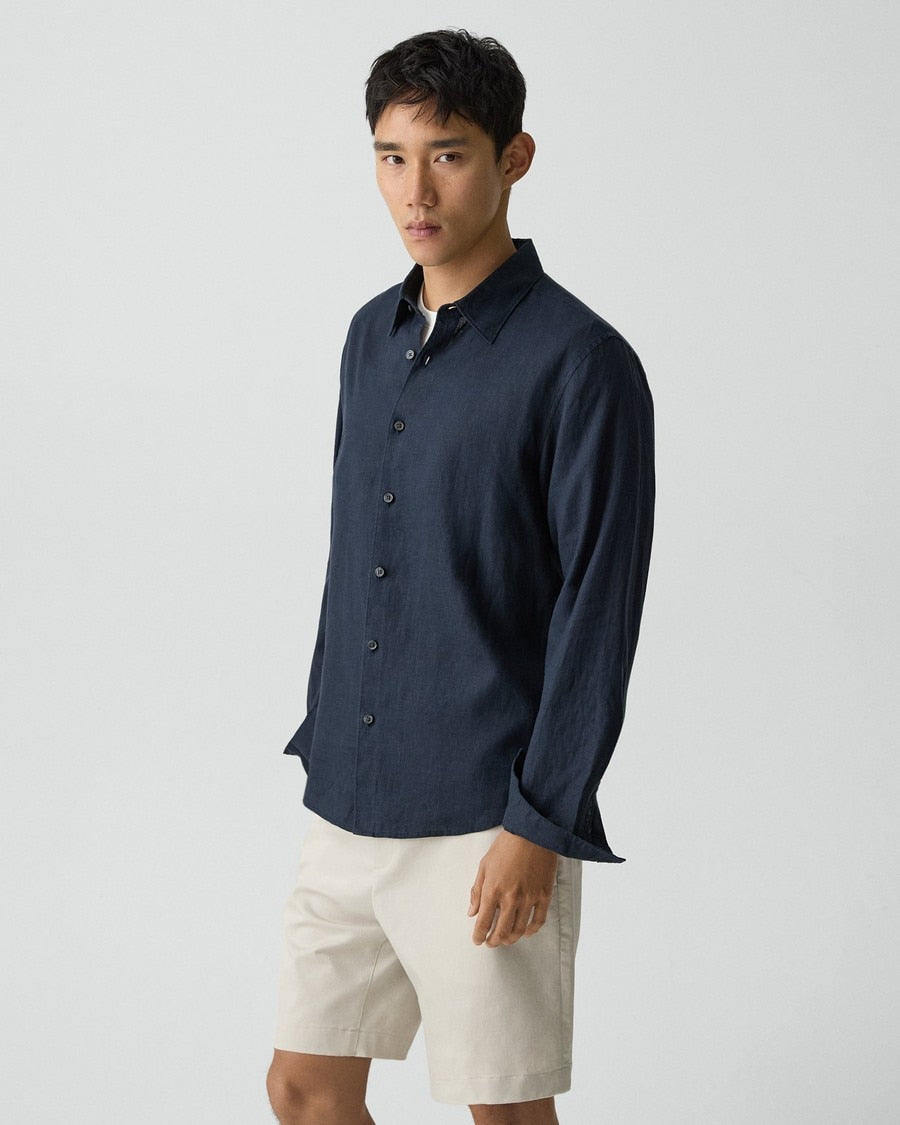 Irving Shirt in Relaxed Linen