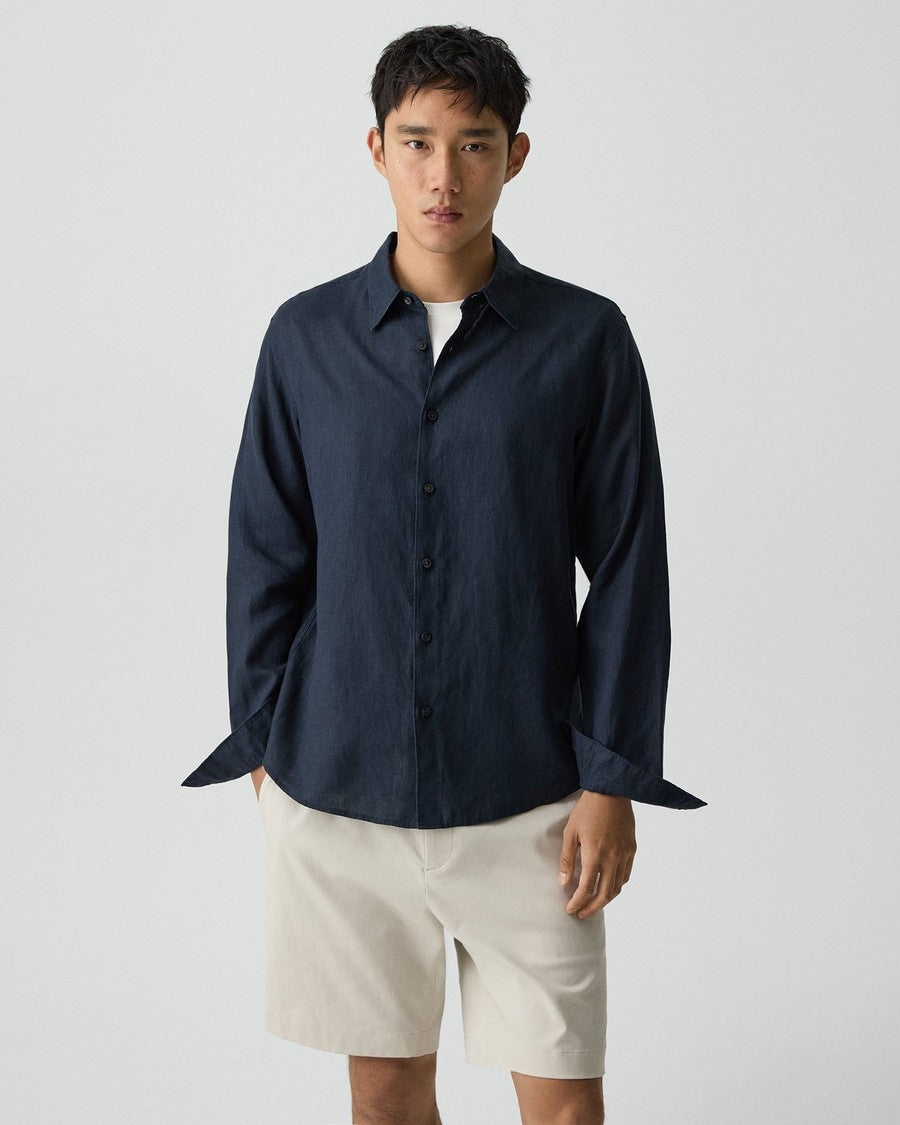 Irving Shirt in Relaxed Linen