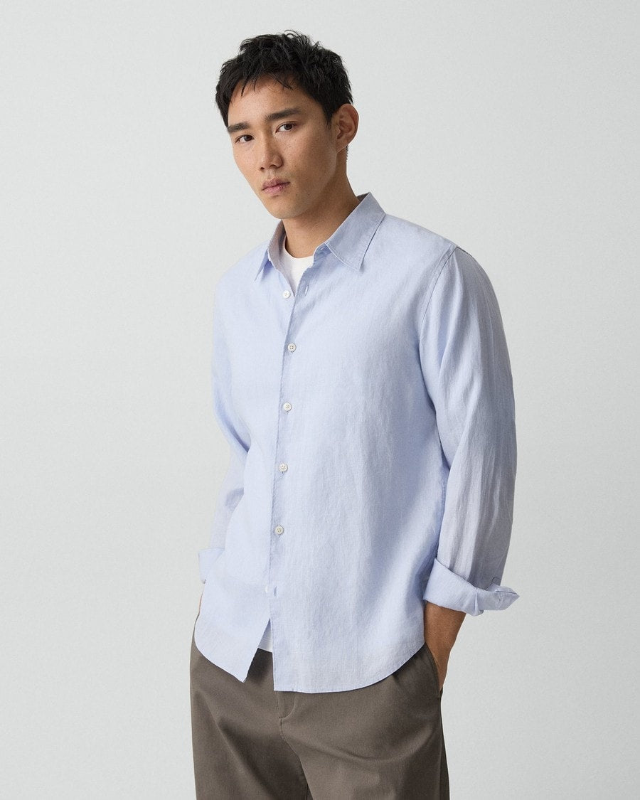 Irving Shirt in Relaxed Linen