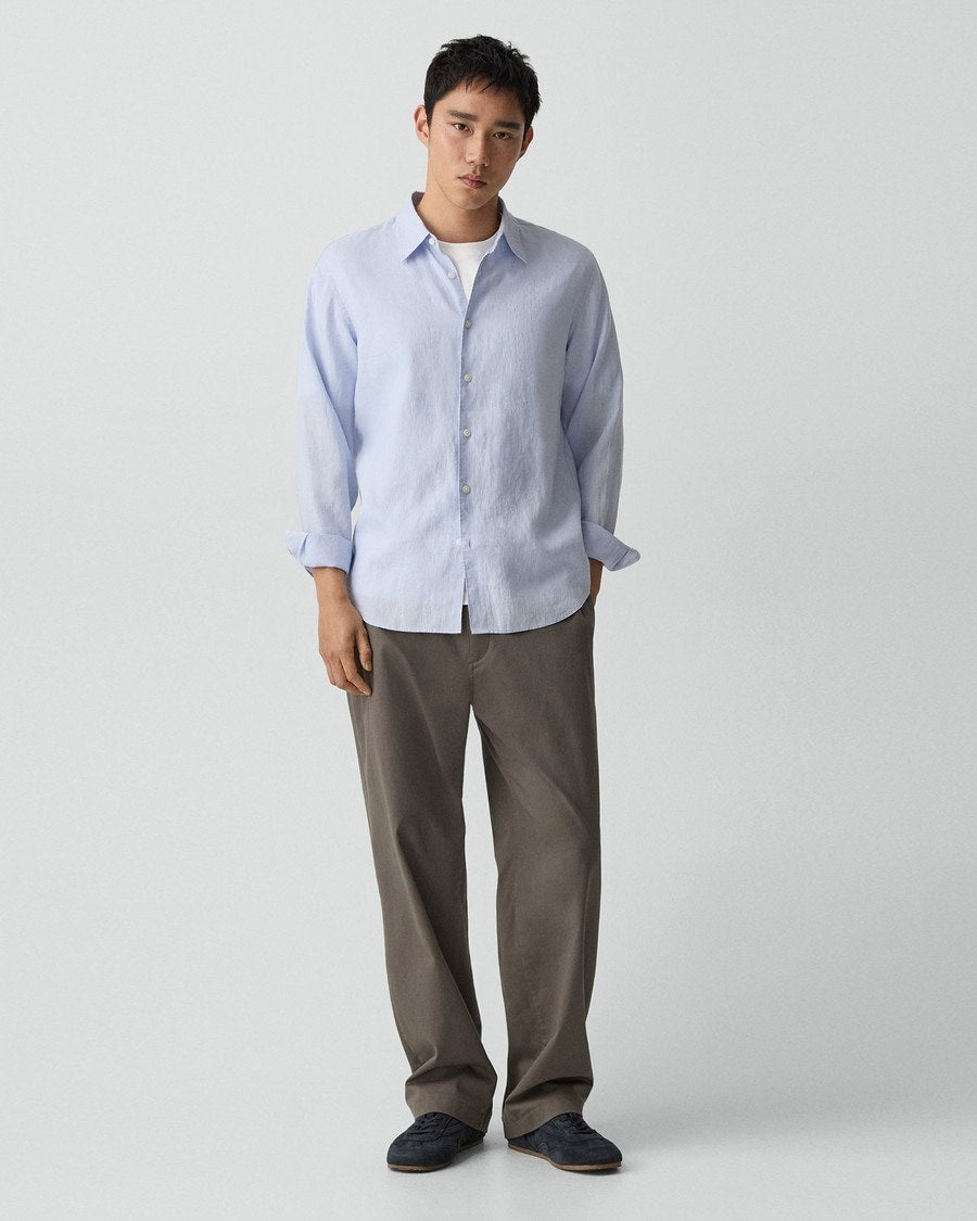 Irving Shirt in Relaxed Linen