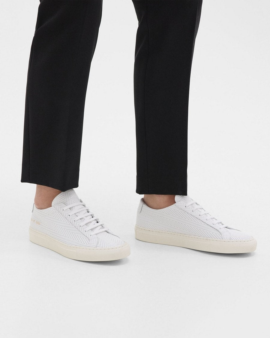 Common Projects Women’s Original Achilles Basket Weave Sneakers
