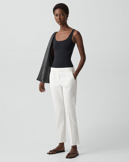 Treeca Pull-On Pant in Good Linen