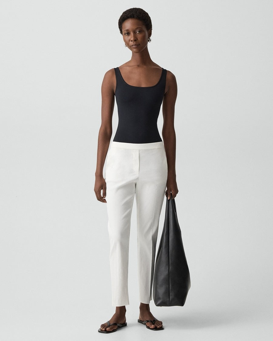Treeca Pull-On Pant in Good Linen