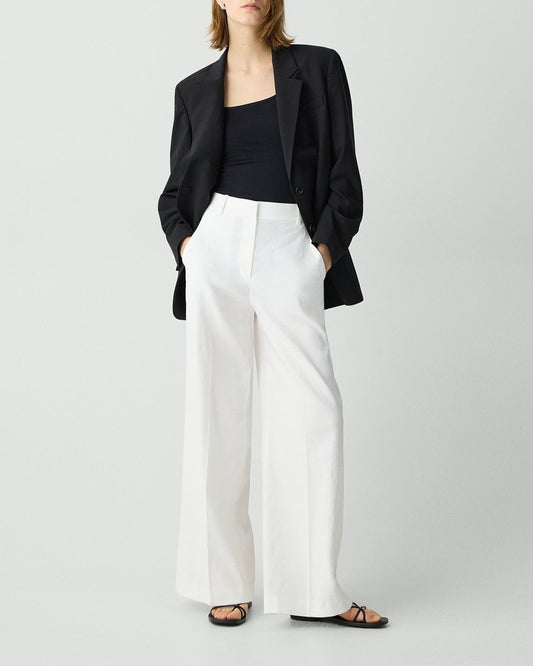 High-Waist Wide-Leg Pant in Good Linen