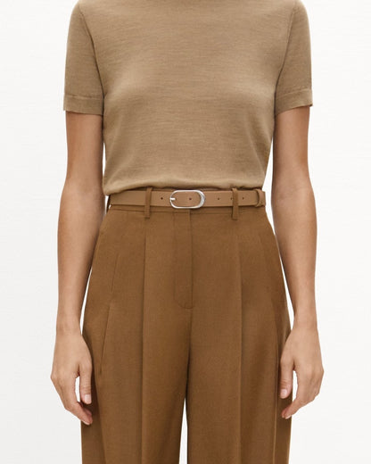 Classic Oblong Belt in Leather