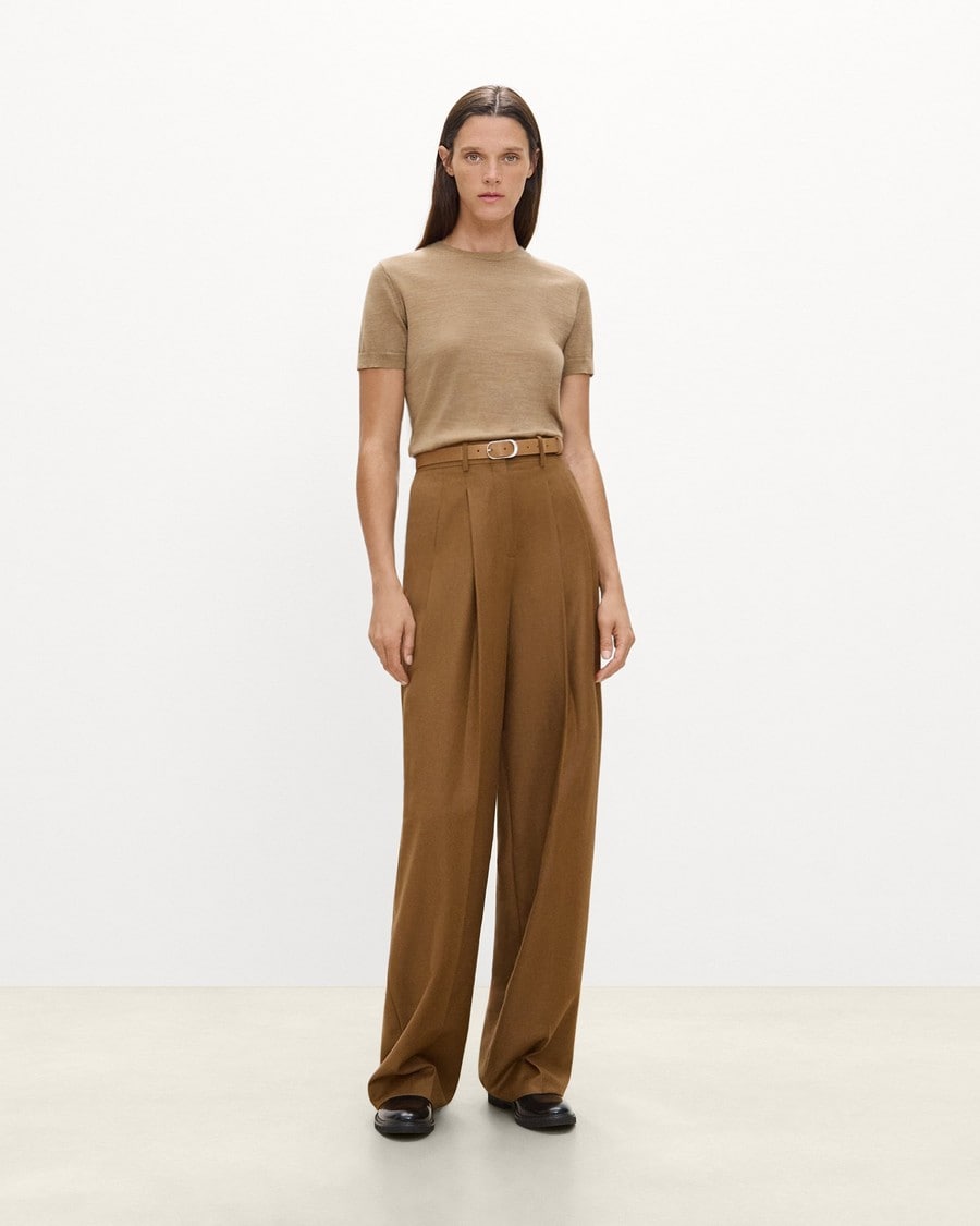 Classic Oblong Belt in Leather