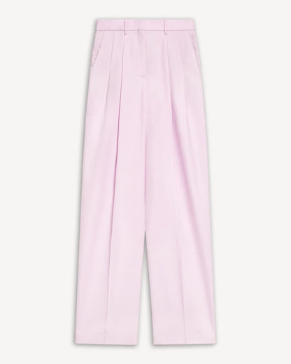 Double Pleat Pant, 29’’ in Sleek Flannel