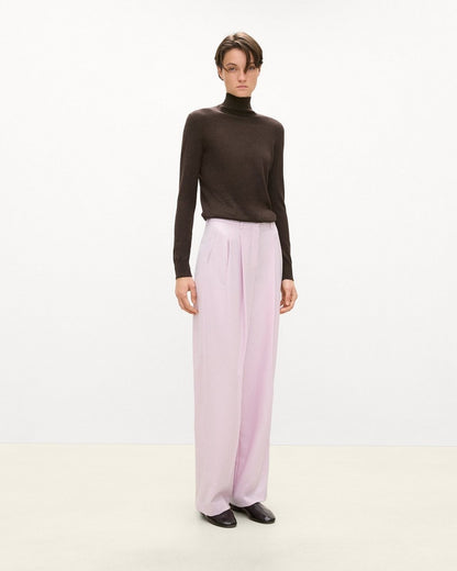Double Pleat Pant, 29’’ in Sleek Flannel