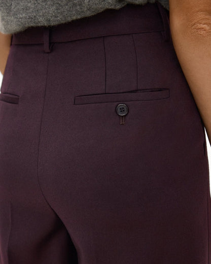 Double Pleat Pant, 29’’ in Sleek Flannel