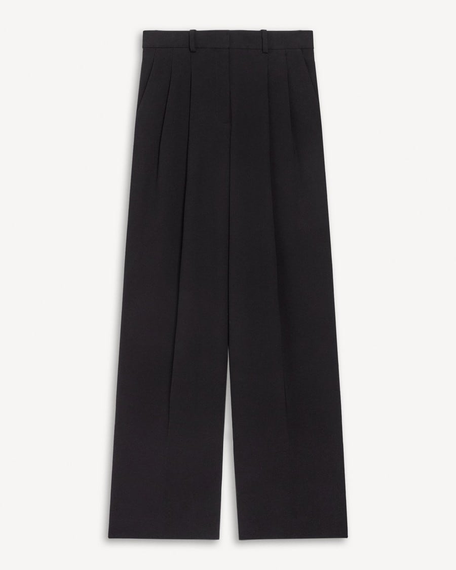 Double Pleat Pant in Admiral Crepe