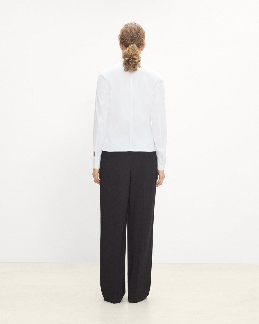 Double Pleat Pant in Admiral Crepe