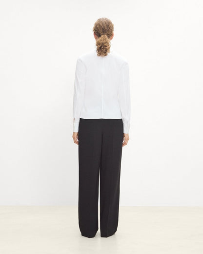 Double Pleat Pant in Admiral Crepe