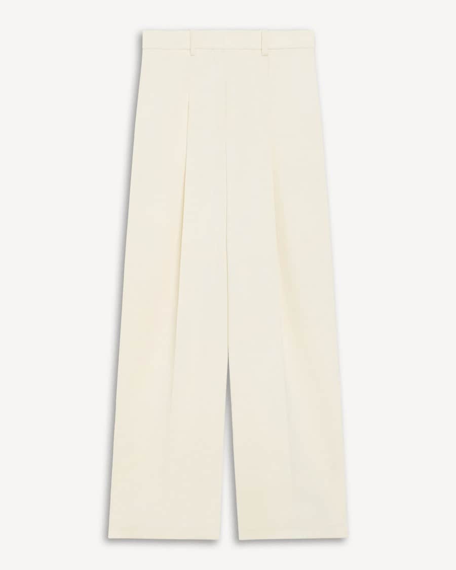 Double Pleat Pant in Admiral Crepe