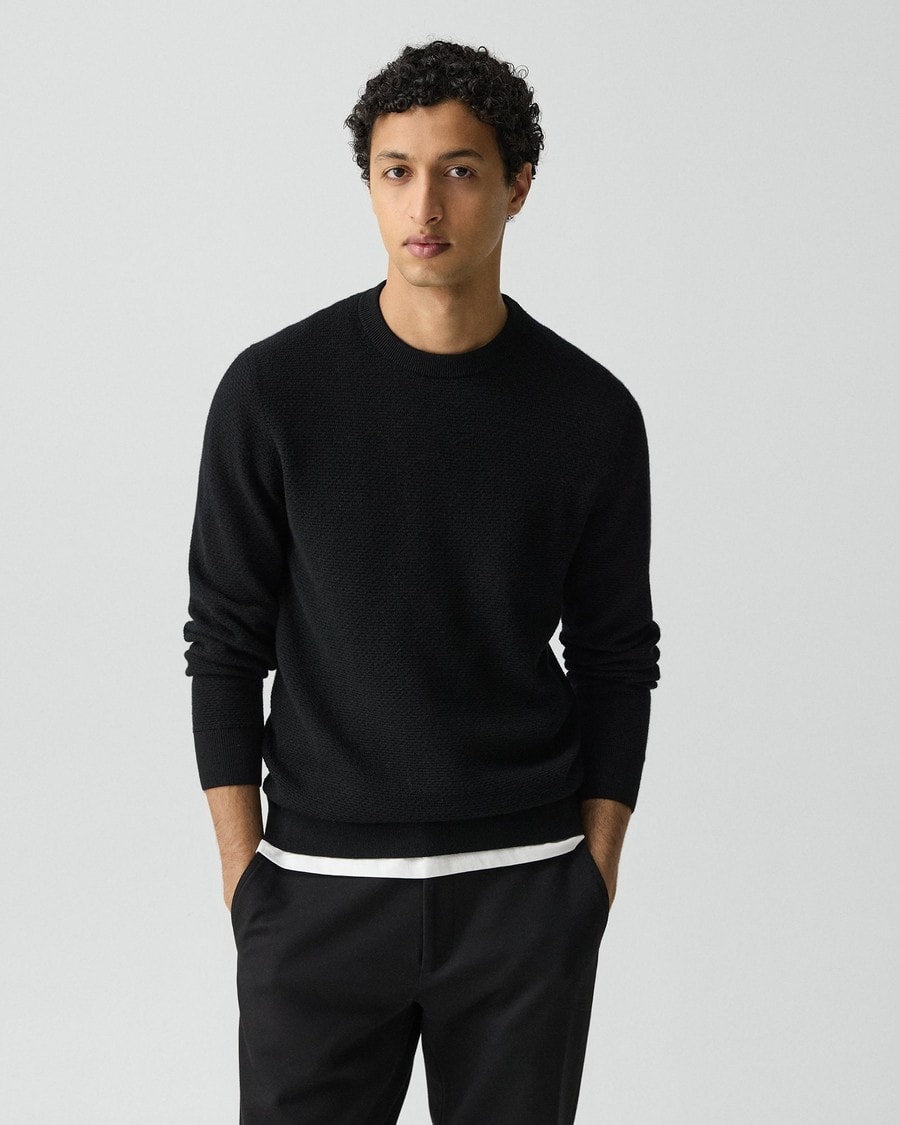 Maden Crewneck Sweater in Merino Wool