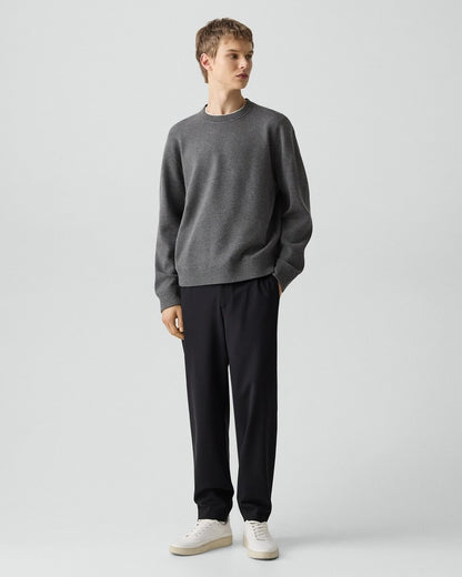 Relaxed Crewneck Sweatshirt in Light Bilen