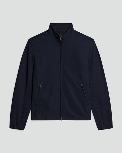 Straight Zip Jacket in Precision Ponte