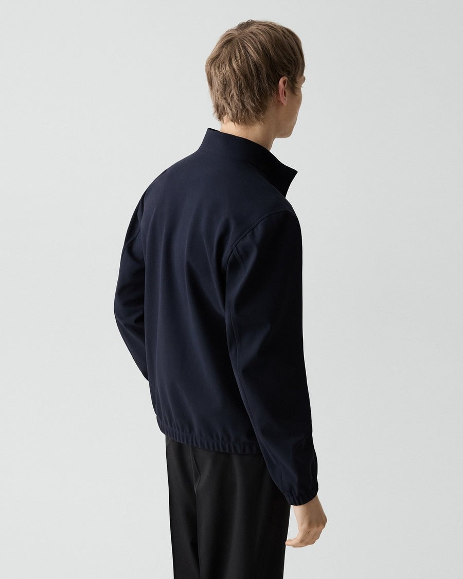 Straight Zip Jacket in Precision Ponte