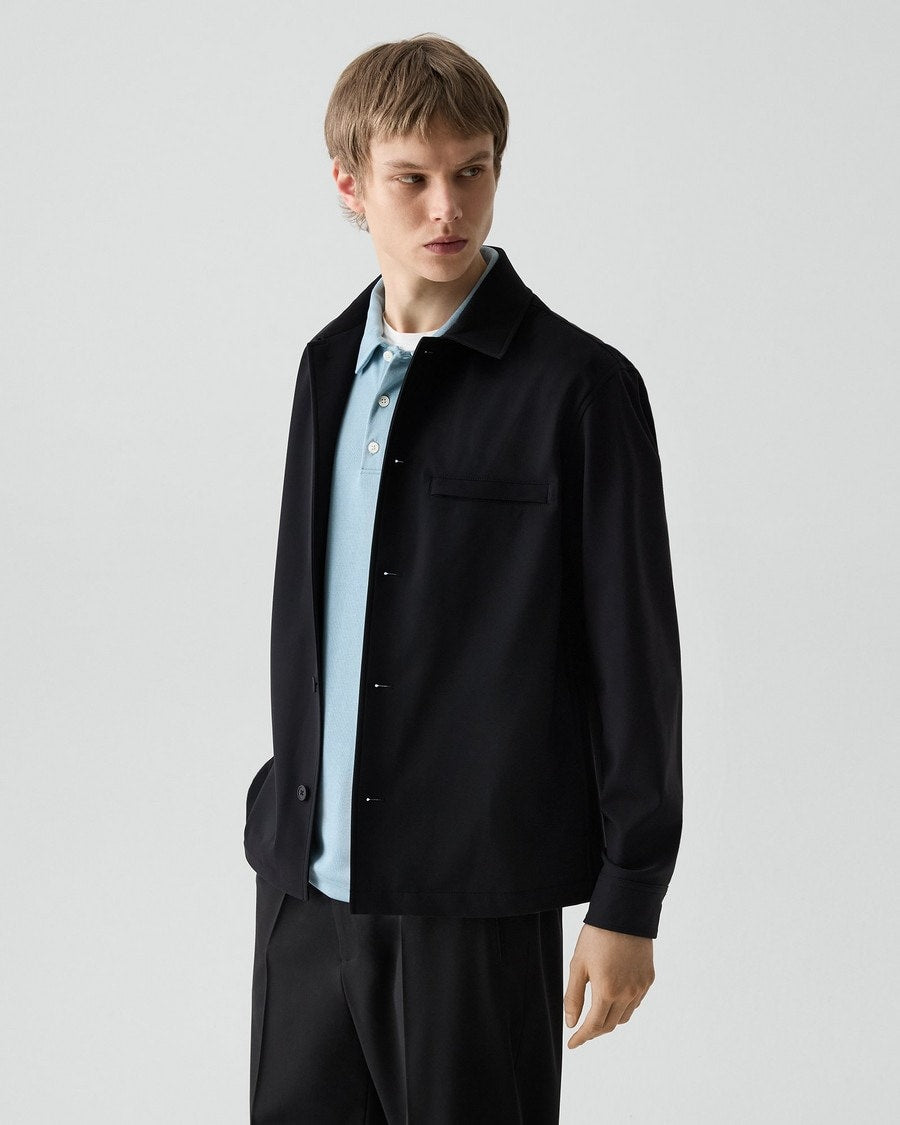 Overshirt in Precision Ponte
