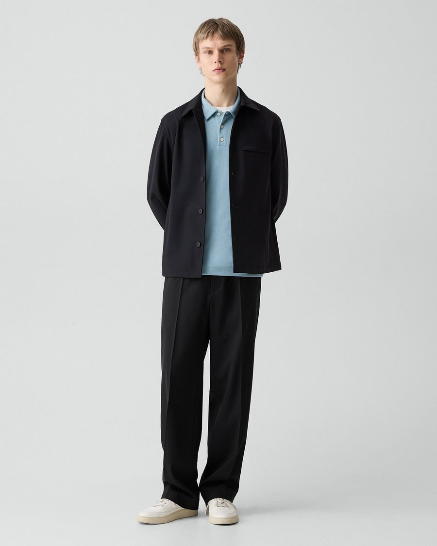 Overshirt in Precision Ponte