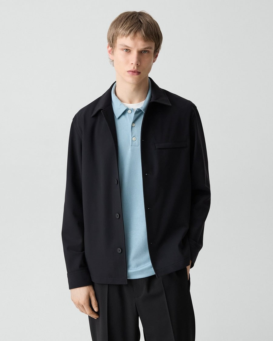 Overshirt in Precision Ponte