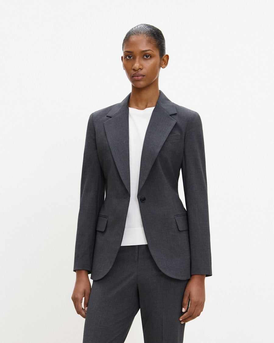 Lynnia Blazer in Good Wool