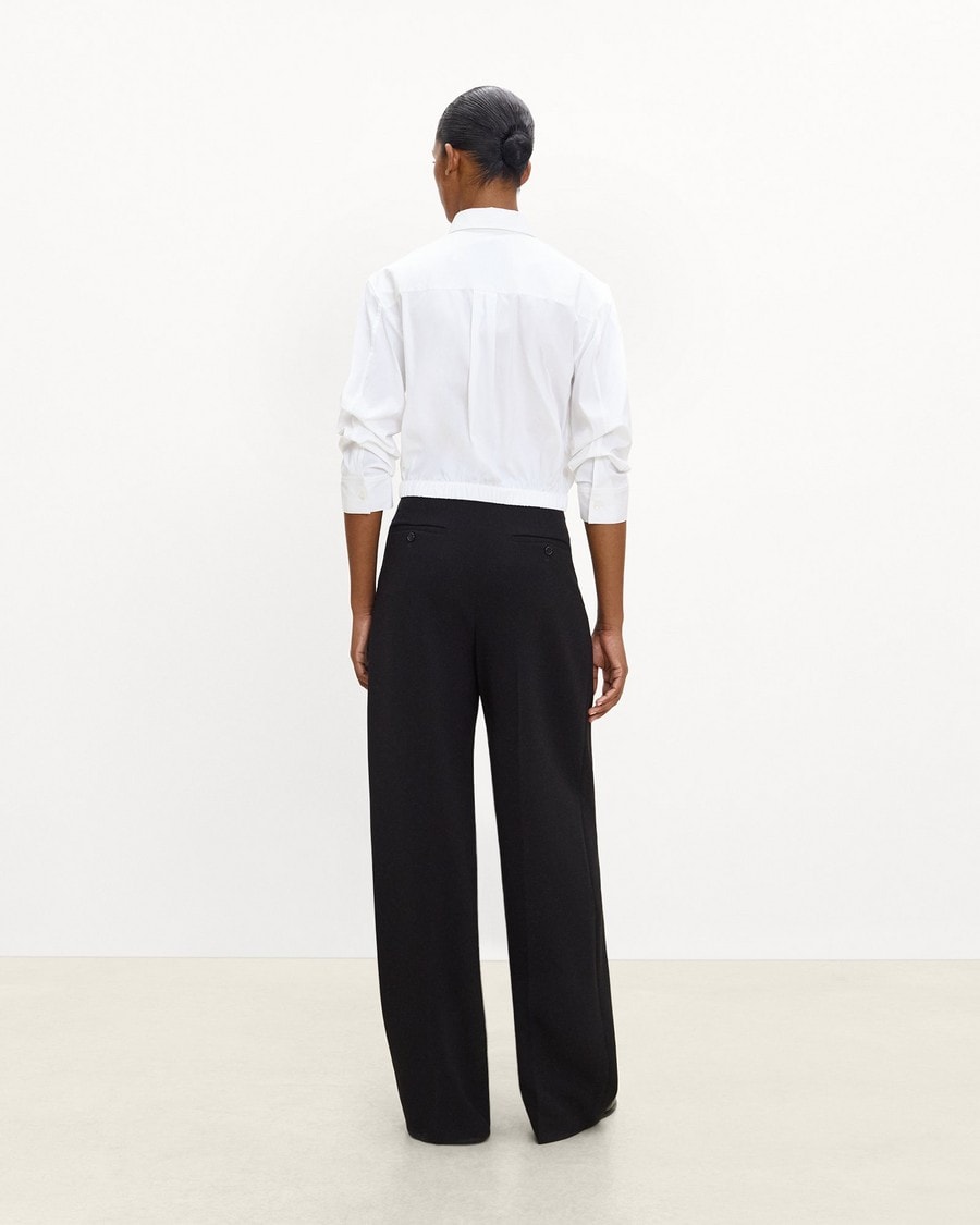 Cropped Shirt in Good Cotton