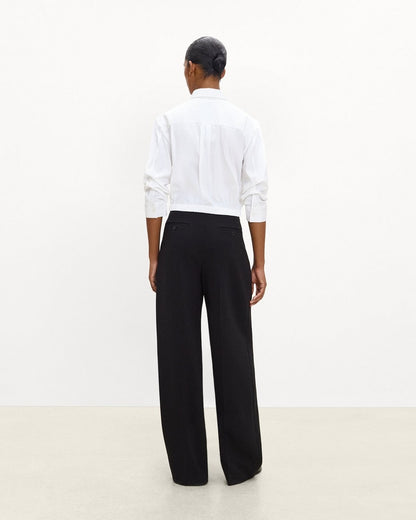 Cropped Shirt in Good Cotton