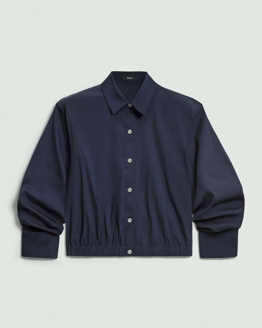 Cropped Shirt in Good Cotton