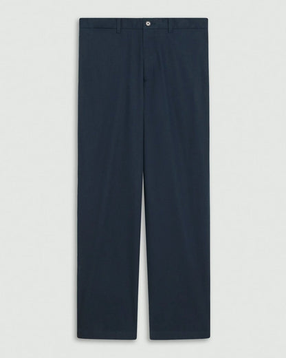 Straight Pant in Cotton-Blend Twill