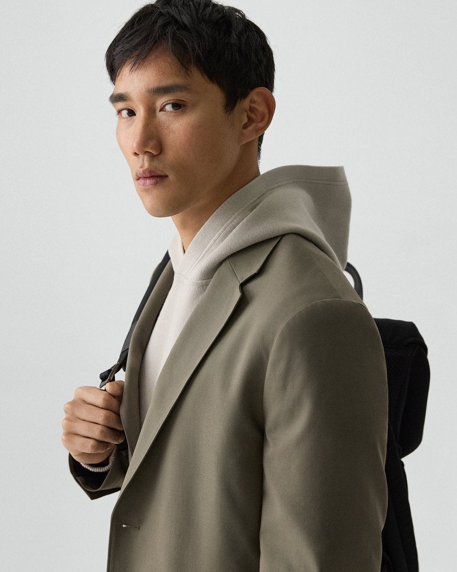 Clinton Blazer in Motion Wool