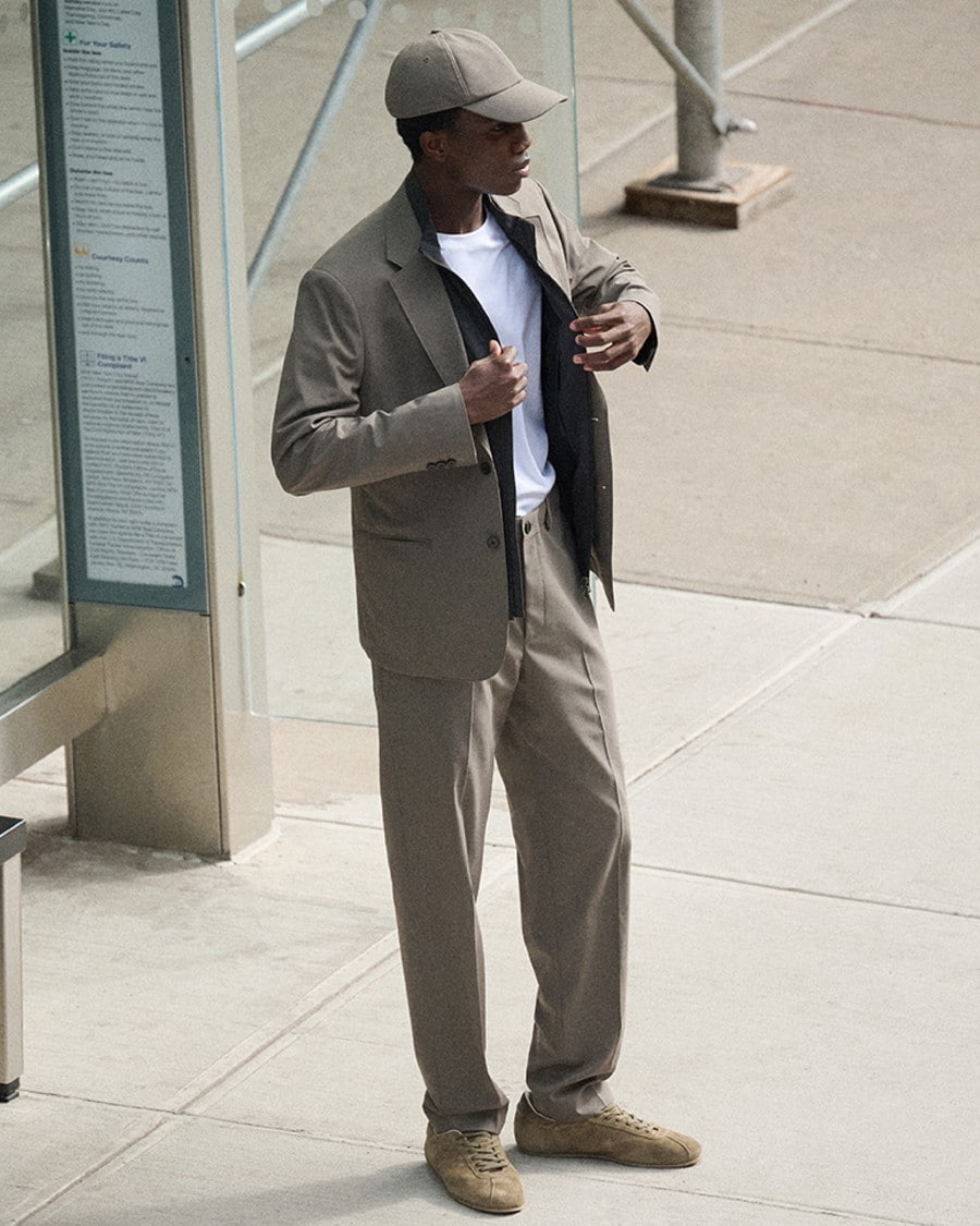 Clinton Blazer in Motion Wool