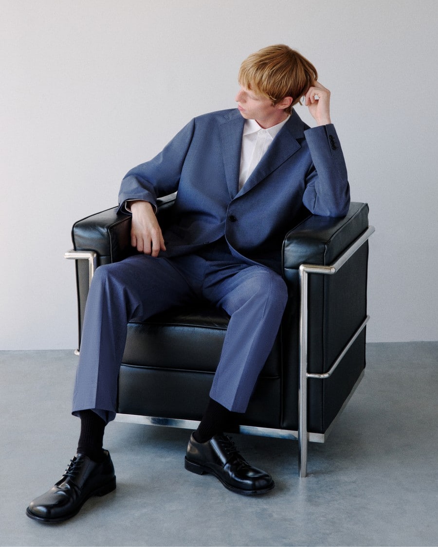Clinton Blazer in Motion Wool