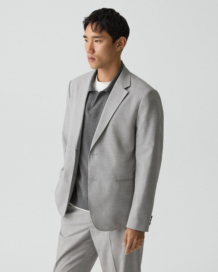 Clinton Blazer in Motion Wool