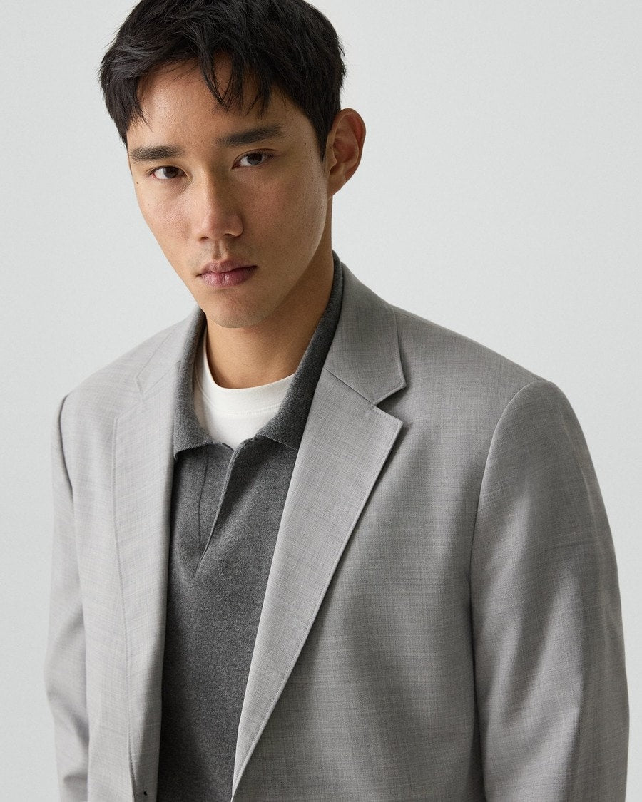 Clinton Blazer in Motion Wool