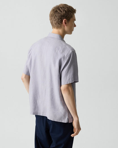 Irving Short-Sleeve Shirt in Relaxed Linen