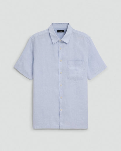 Irving Short-Sleeve Shirt in Relaxed Linen
