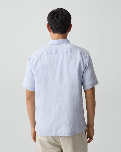Irving Short-Sleeve Shirt in Relaxed Linen