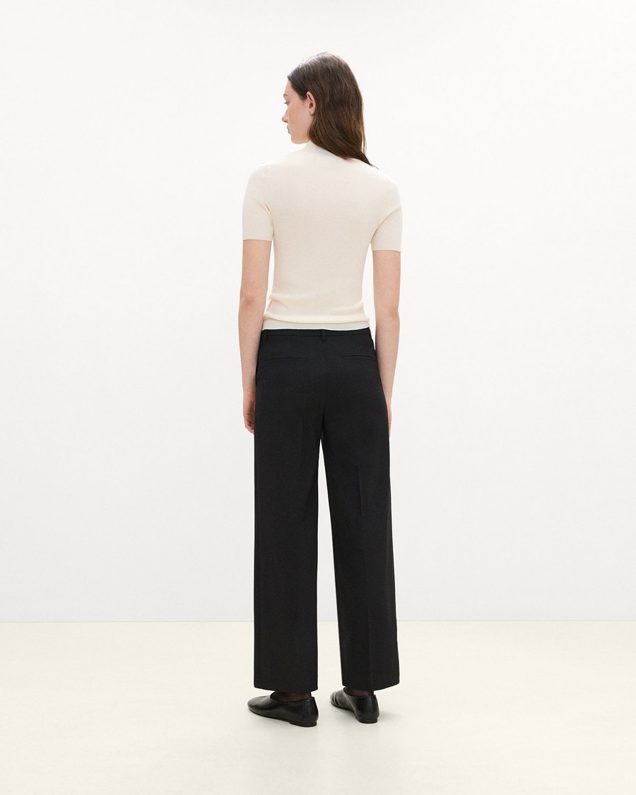 Classic Straight Pant in Good Wool