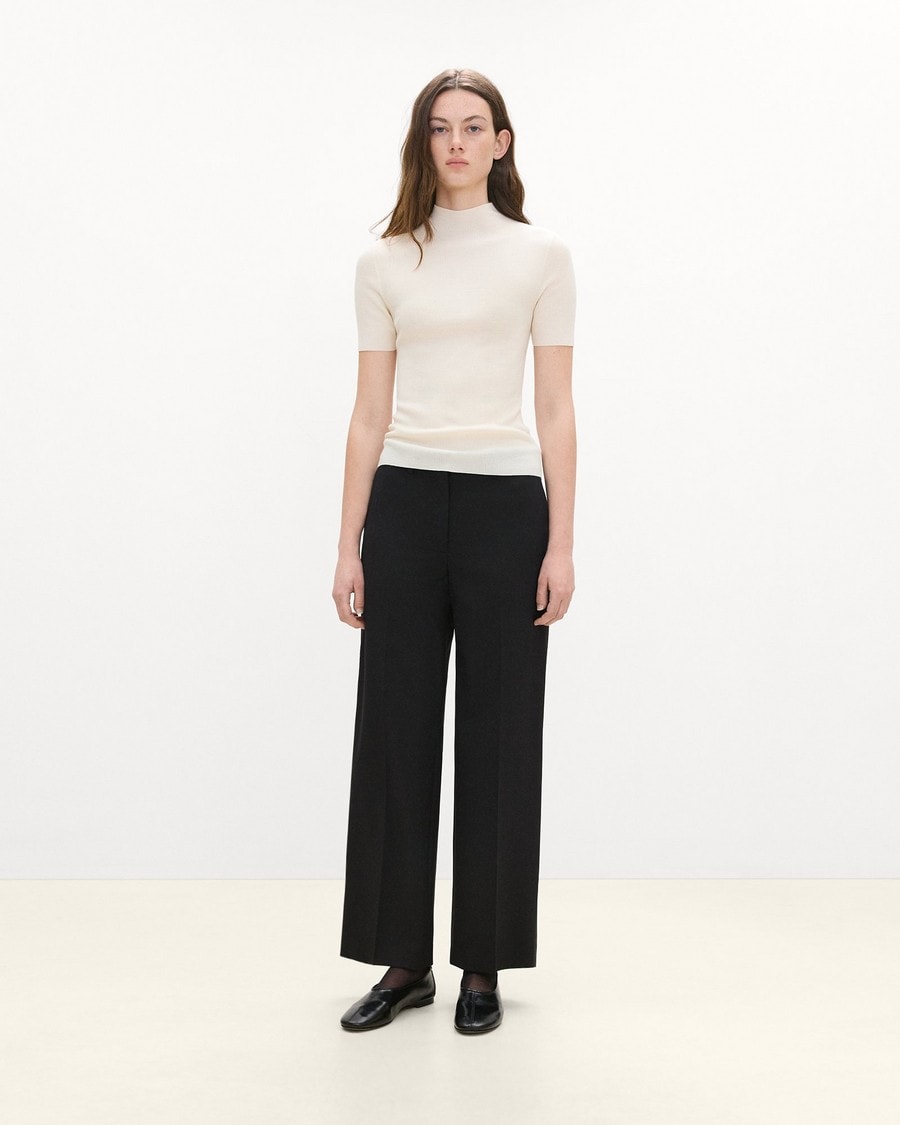 Classic Straight Pant in Good Wool