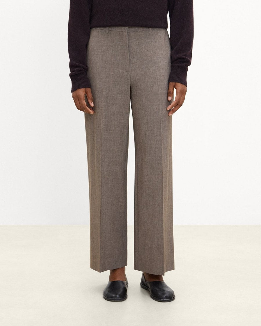 Classic Straight Pant in Good Wool