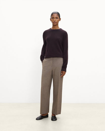 Classic Straight Pant in Good Wool