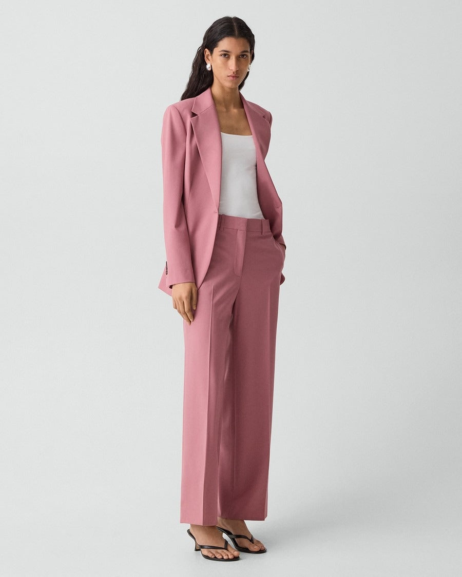 Classic Straight Pant in Good Wool