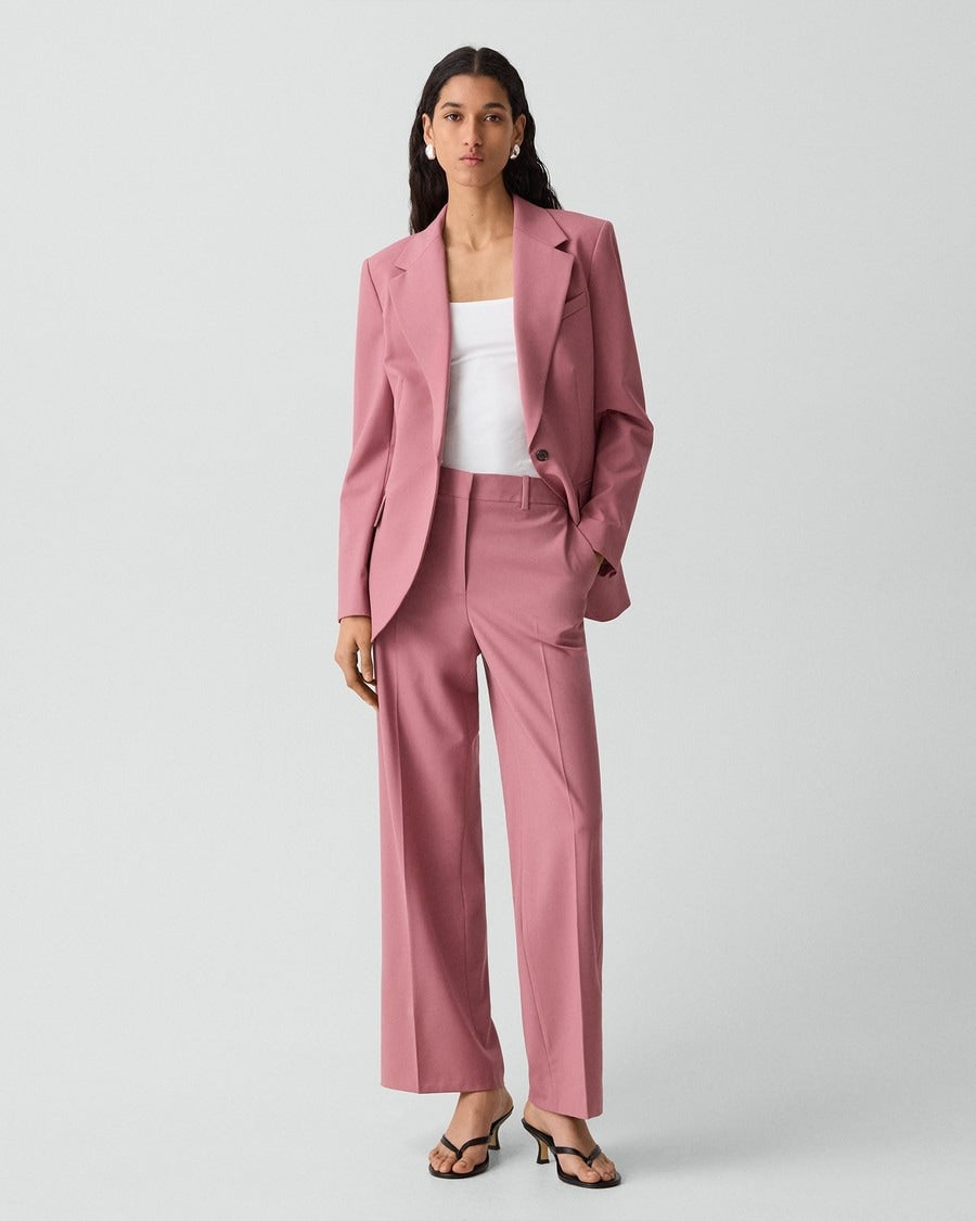 Classic Straight Pant in Good Wool