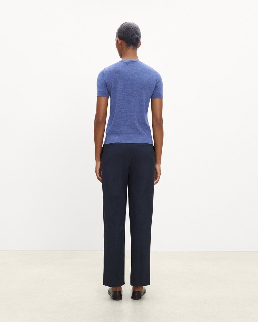 Classic Straight Pant in Good Wool