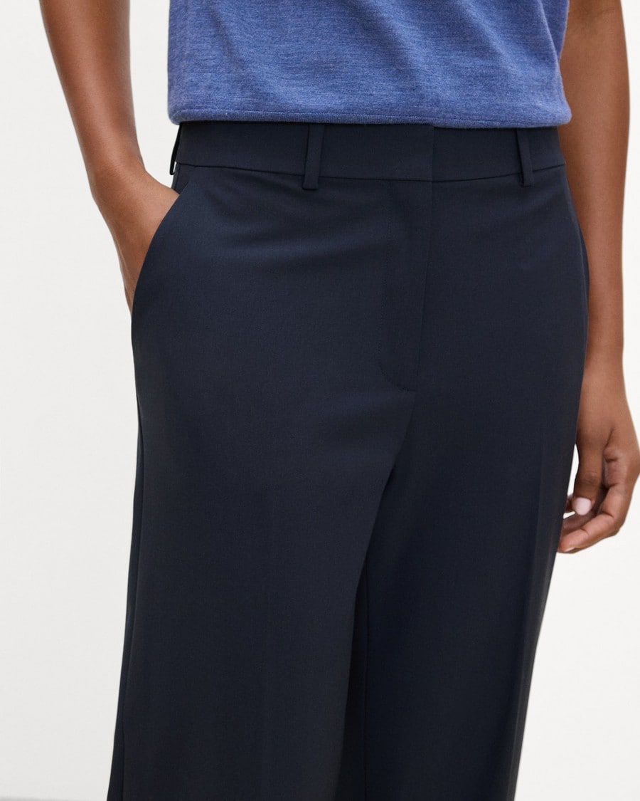 Classic Straight Pant in Good Wool