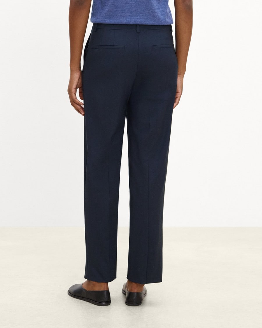 Classic Straight Pant in Good Wool
