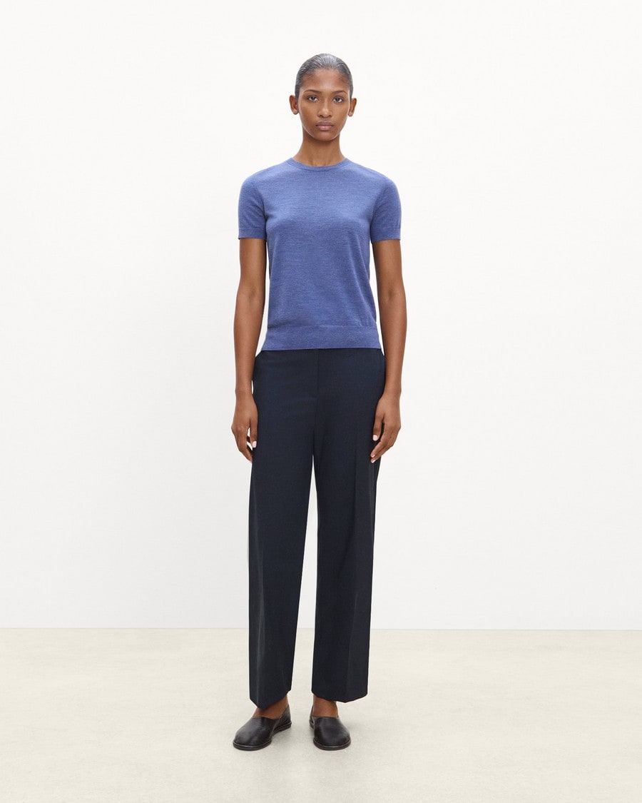 Classic Straight Pant in Good Wool